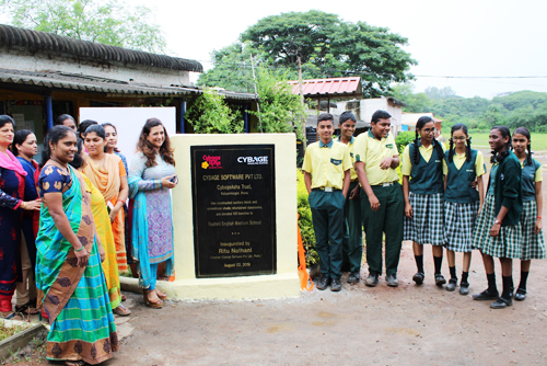 Inauguration of various facilities at Rashmi School