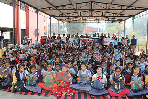 Woolen Clothes Distribution Drive in Gandhinagar