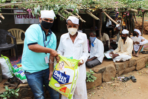 2021-05-22 Grocery Distribution Drive at Junnar